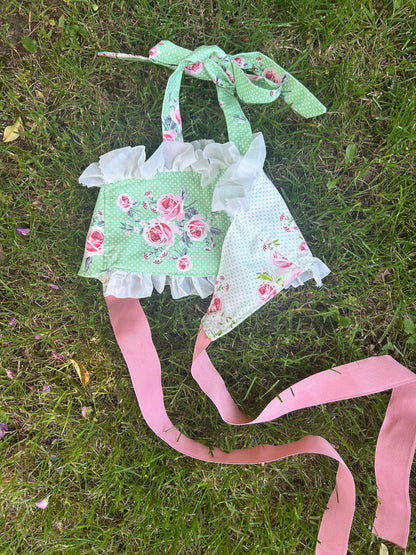 Country Garden GREEN Reversible Halter
