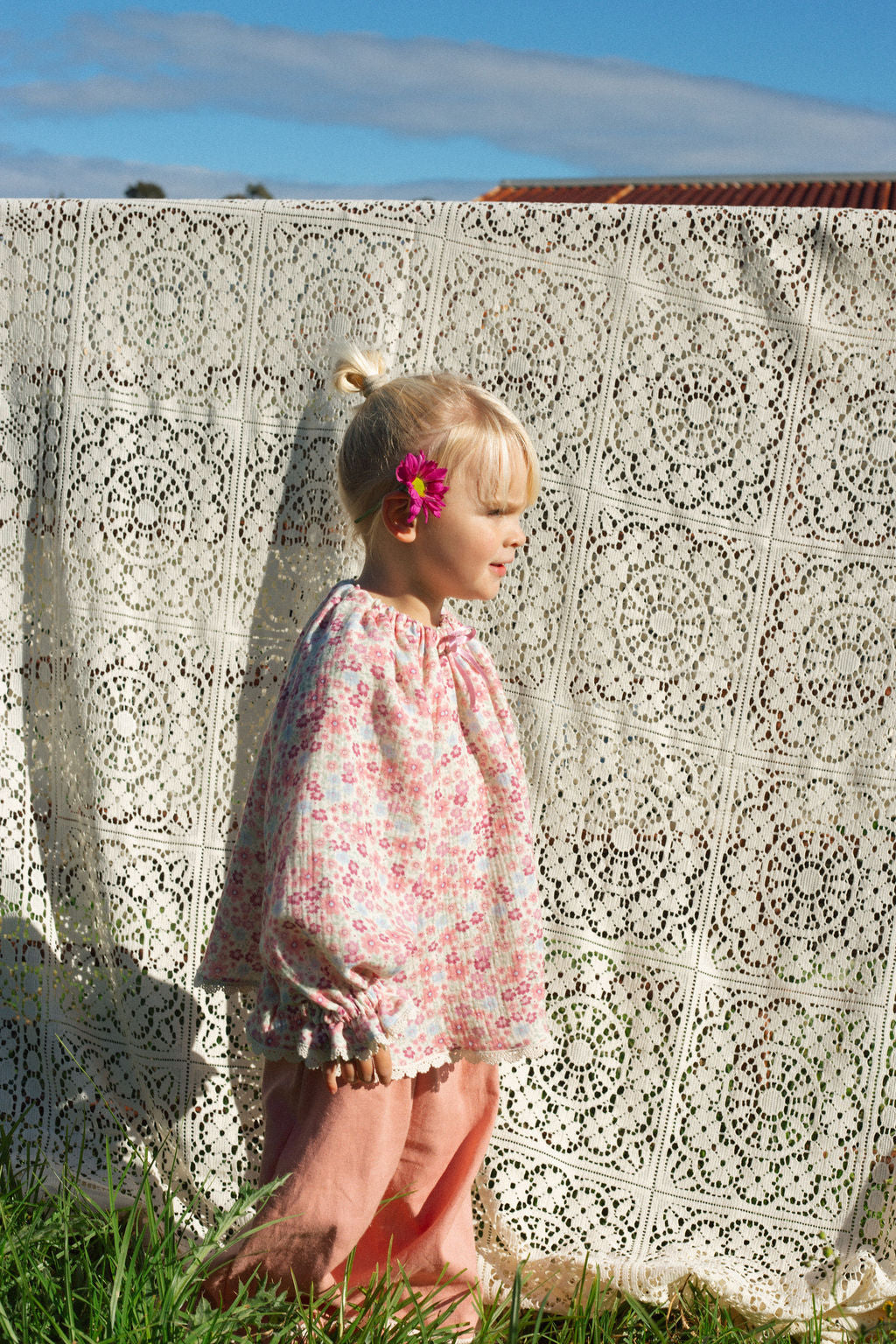 Flower Child top - Multi floral - PRE ORDER