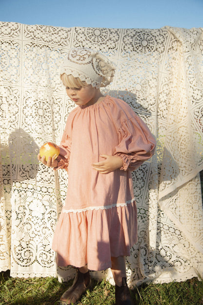 Vintage lace headscarf - PRE ORDER