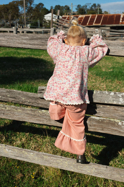 Flower Child top - Multi floral - PRE ORDER