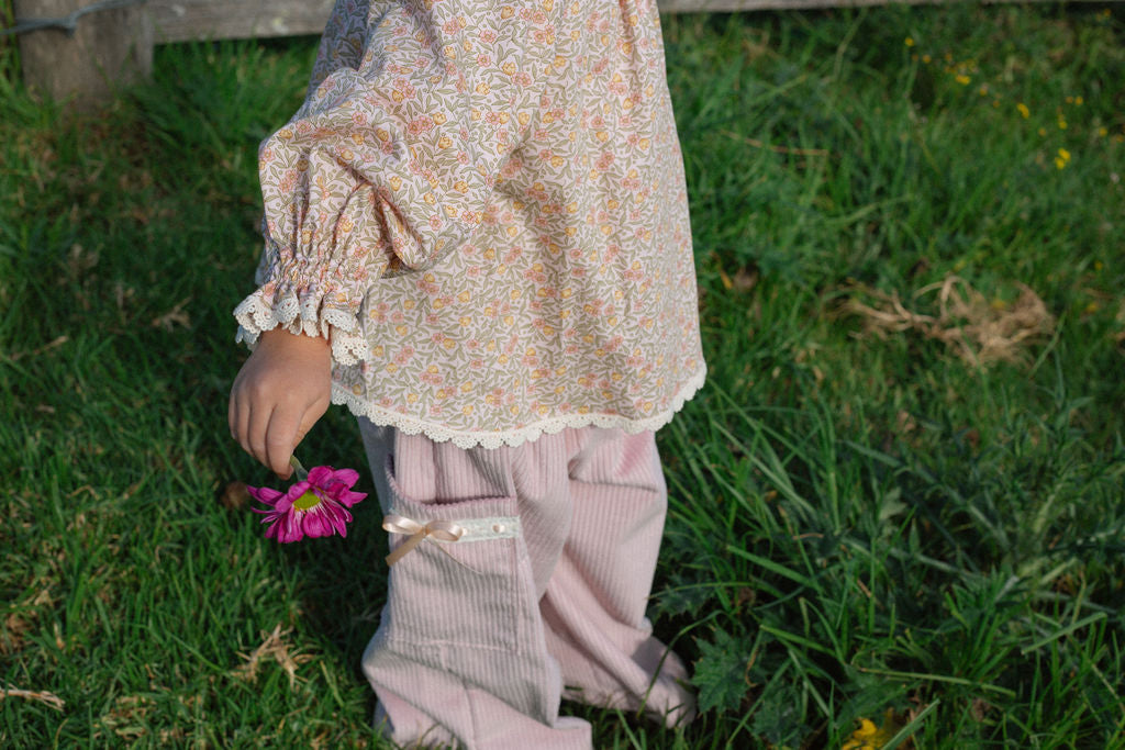 Flower Child Top - Sweet Apricot - PRE ORDER
