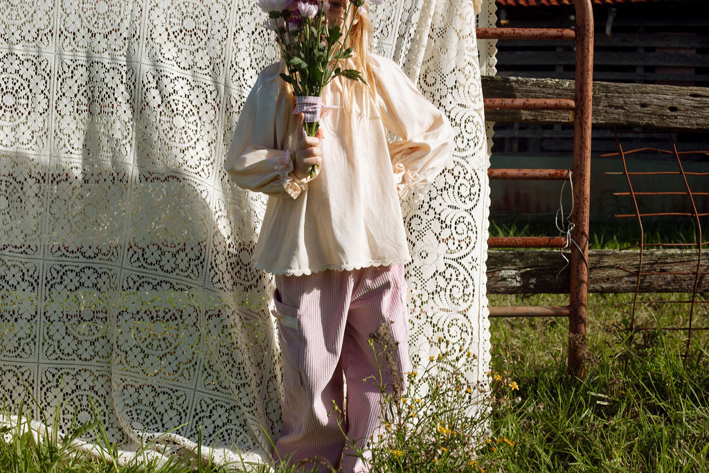 Miss Lilac cord pants - PRE ORDER