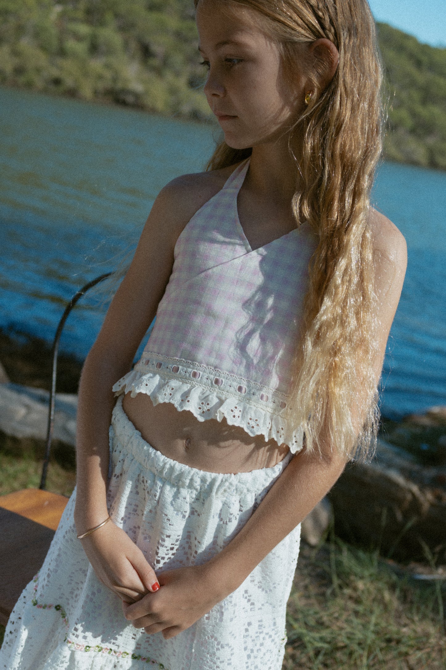 White Dahlia Tiered skirt - Pre Order Jan 10