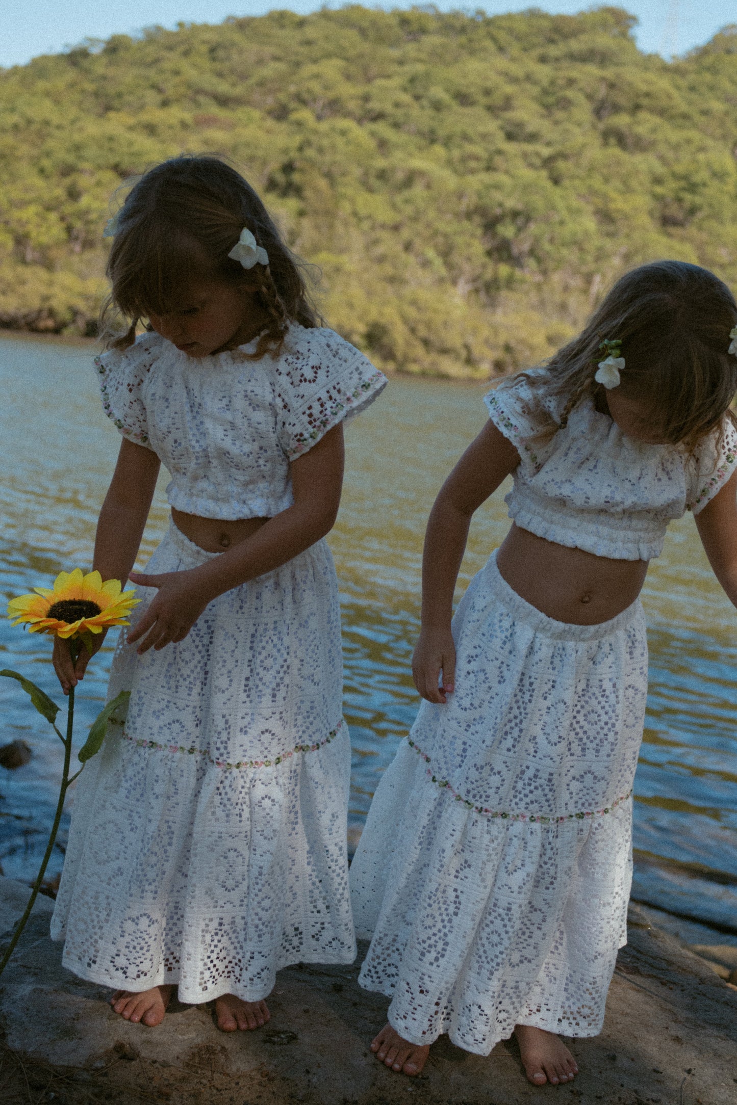 White Dahlia Tiered skirt - Pre Order Jan 10