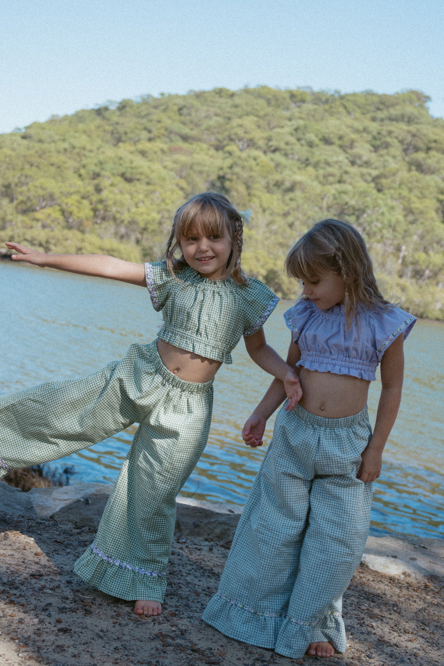 Lilac Love Peasant style top